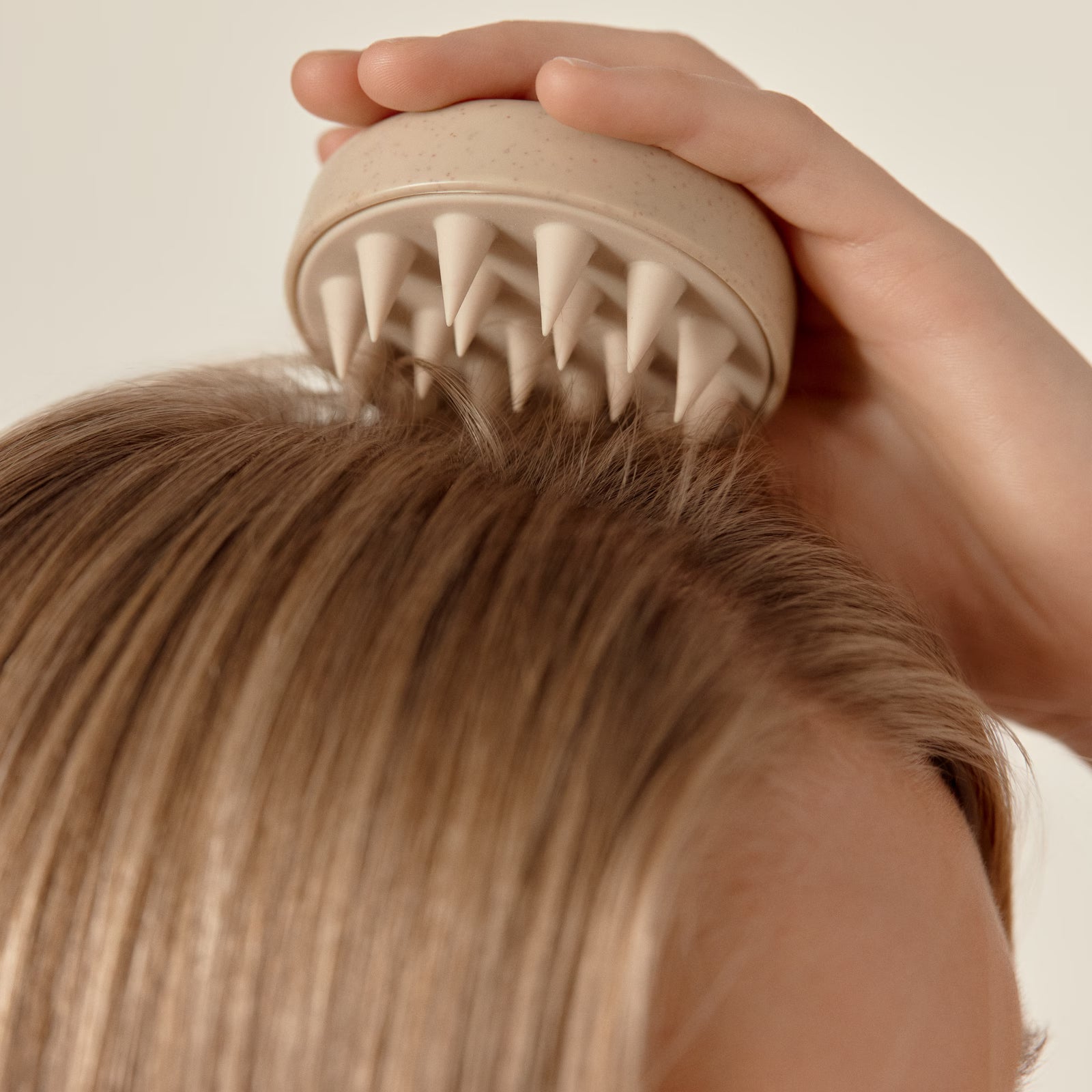 brosse sur cheveux