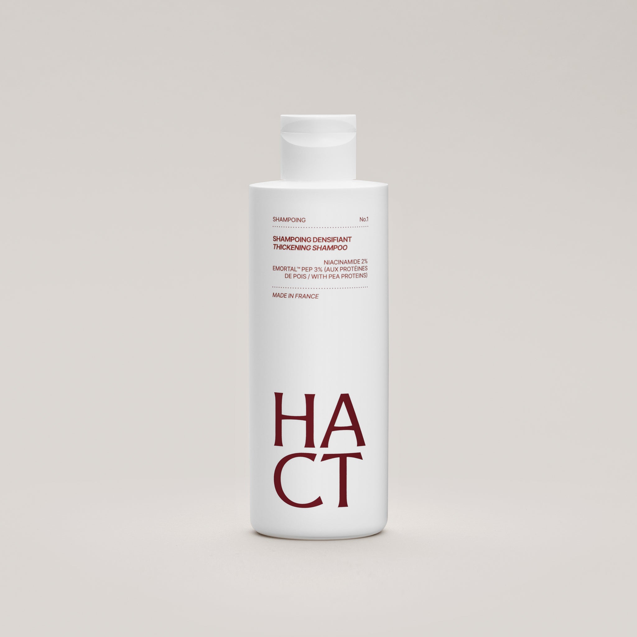 flacon d'un shampoing
