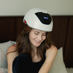 femme avec casque 